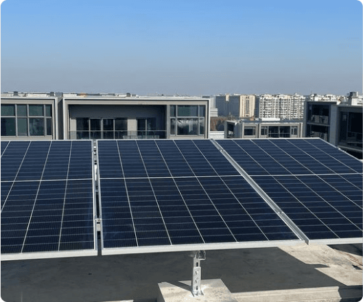 Commercial solar panel