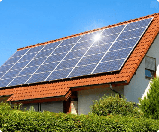 Commercial solar installation